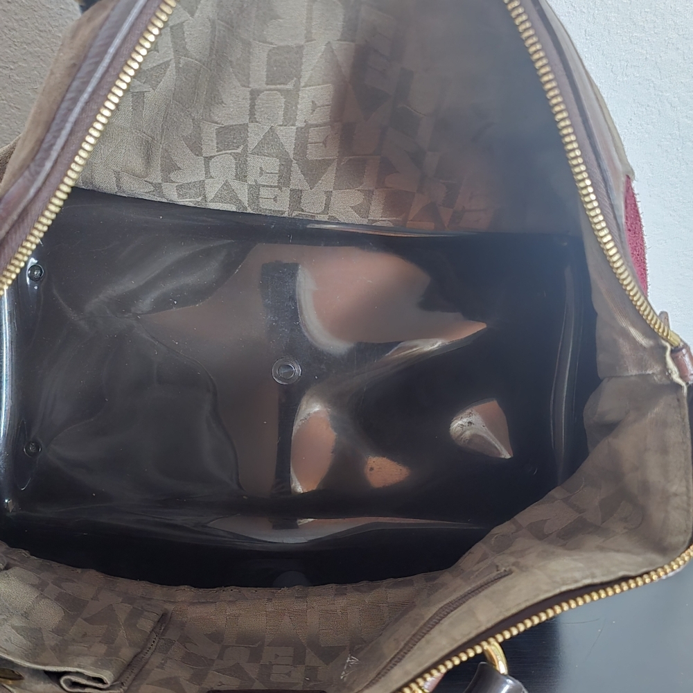 Furla Colorblock Suede/Candy Everyday HandBag - Picture 11 of 15